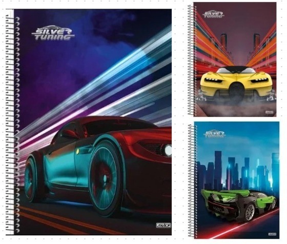CADERNO 1X1 C.D. SILVER TUNNING